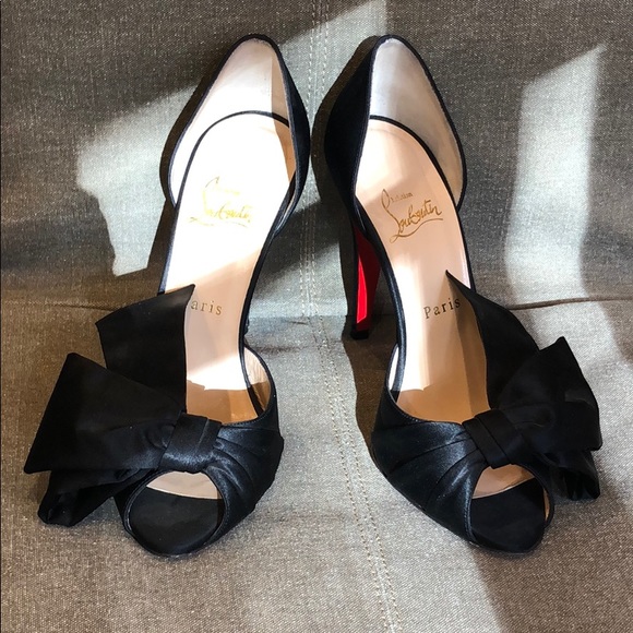 Classic silk evening pump Louboutin